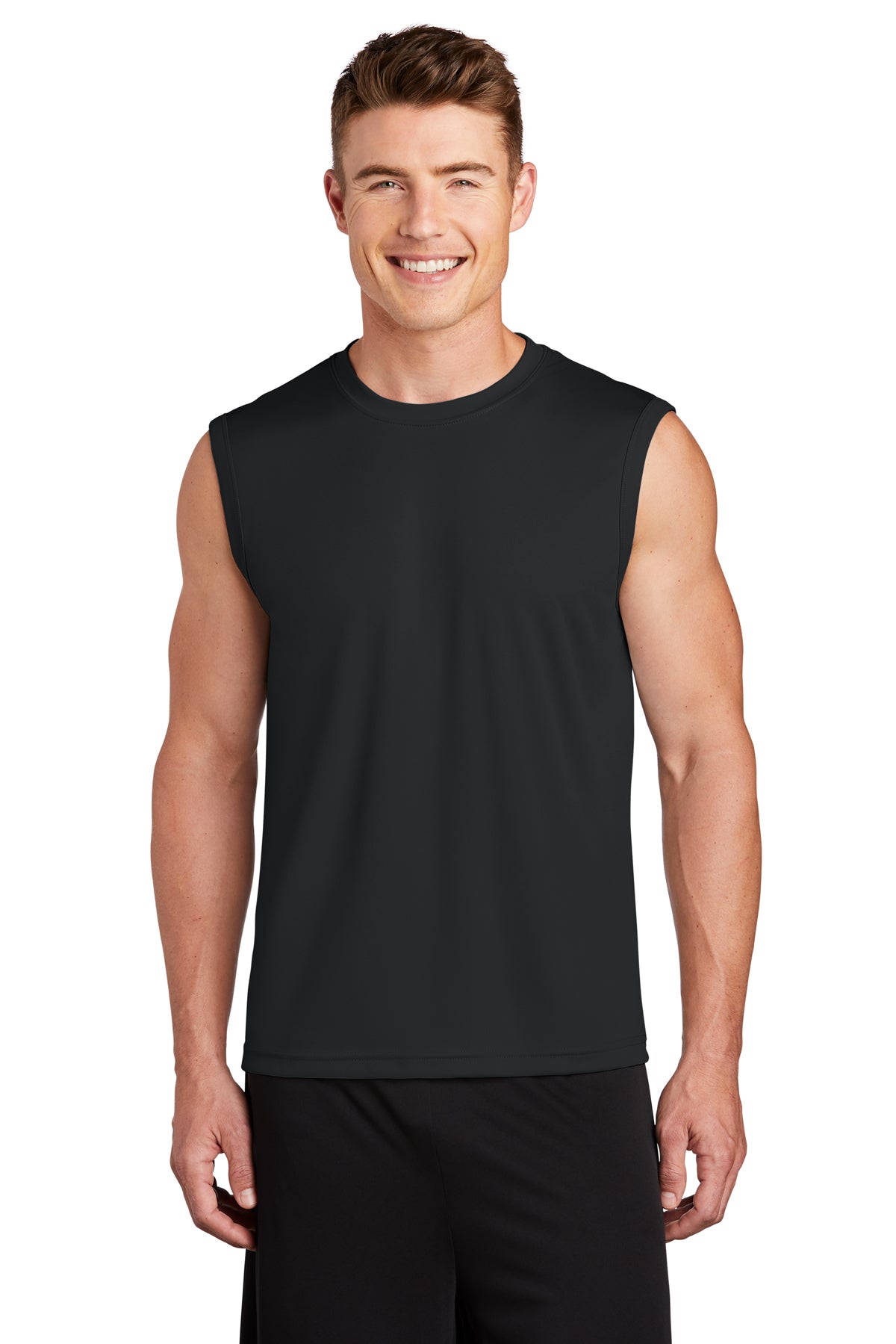 Relentlessly Optimistic "Martin" Dryfit Muscle tank