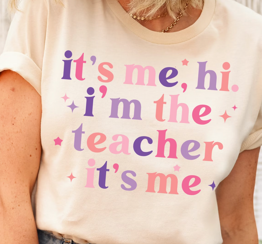 I'm the Teacher it's me