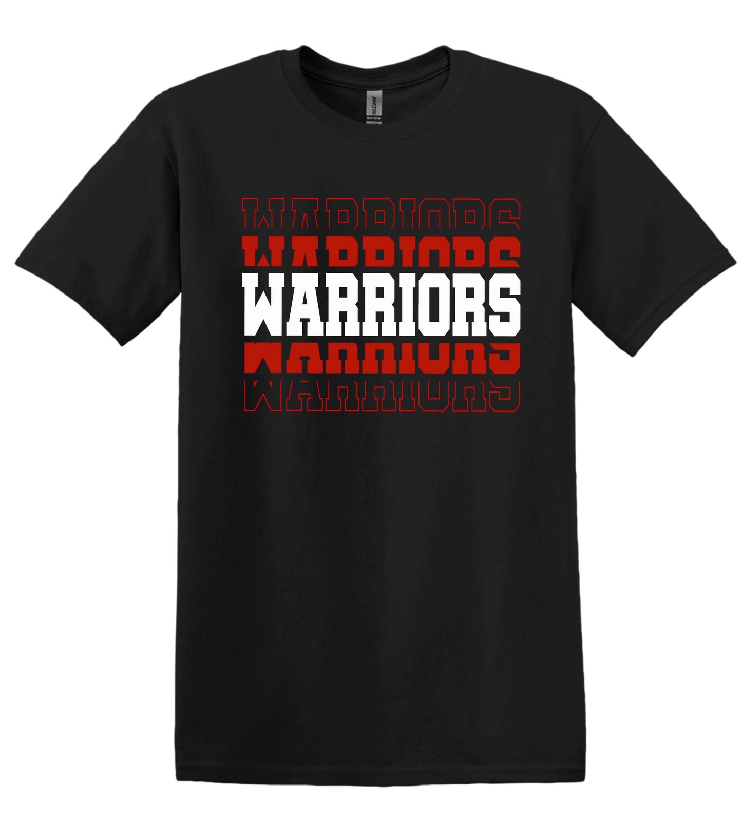 Martin Warriors Repeat Lettering T-Shirt