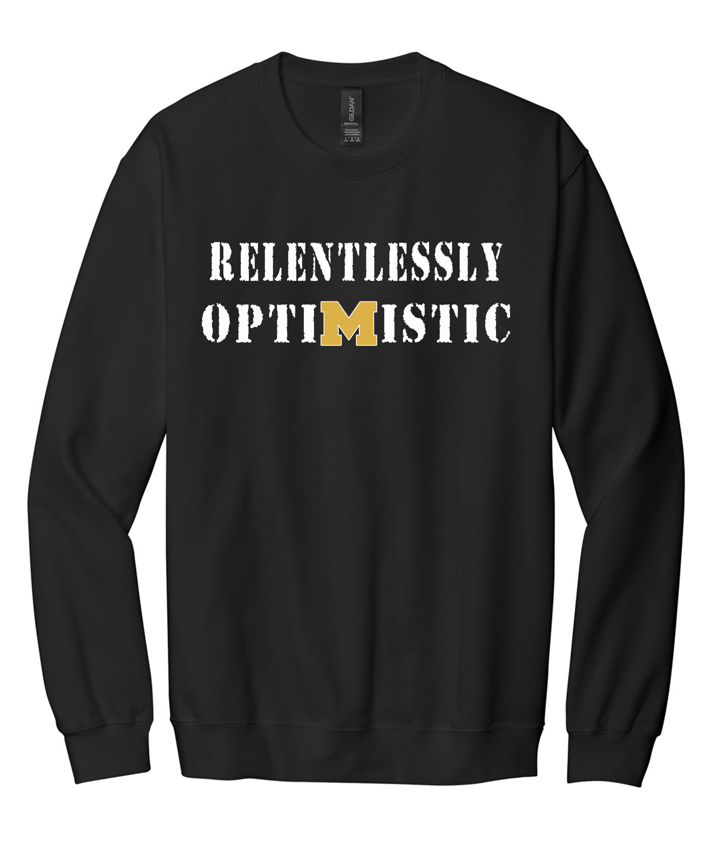 Relentlessly Optimistic Crewneck (Mansfield)