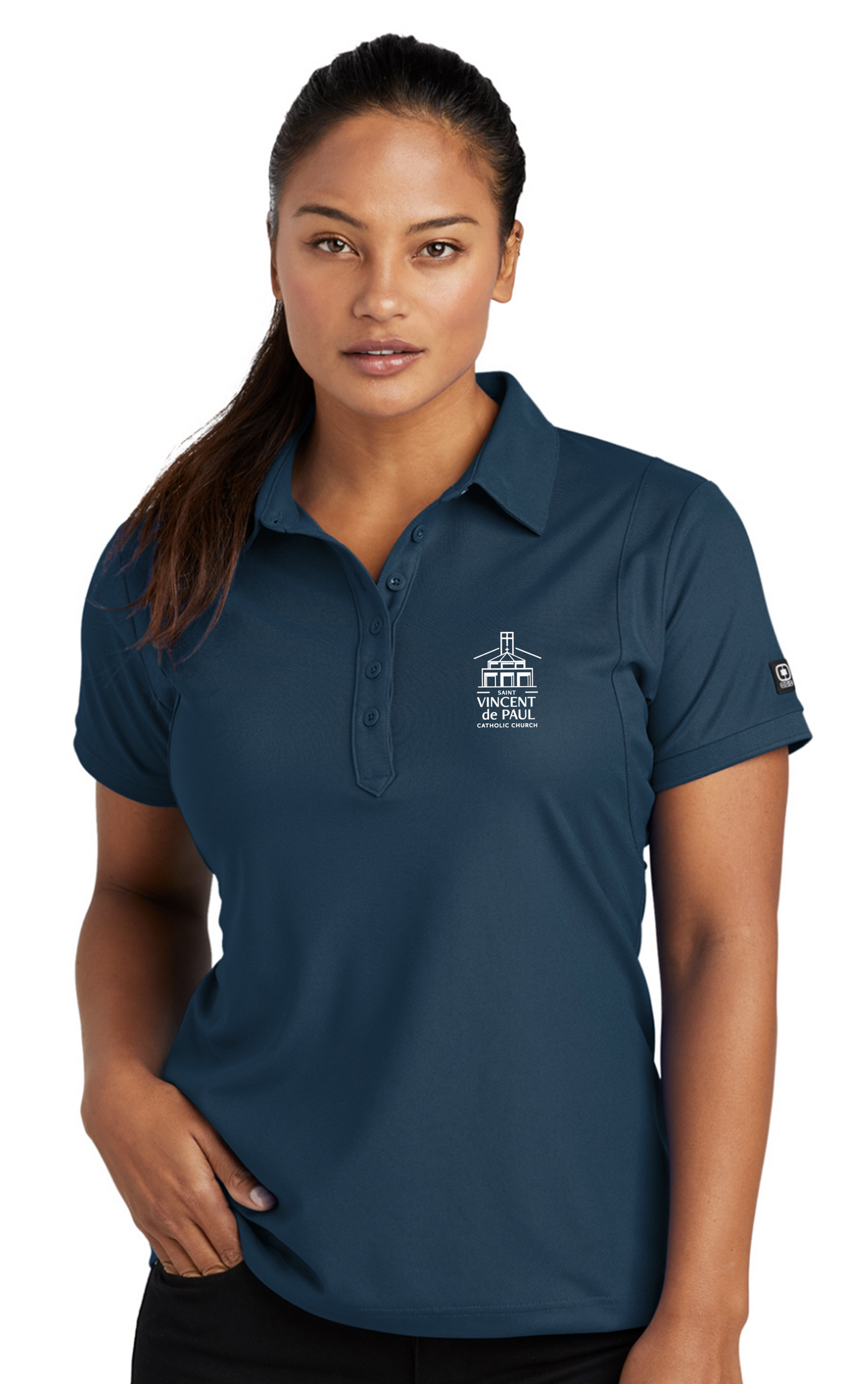 OGIO Polo w/ Embroidered St. VIncent logo - WOMEN'S