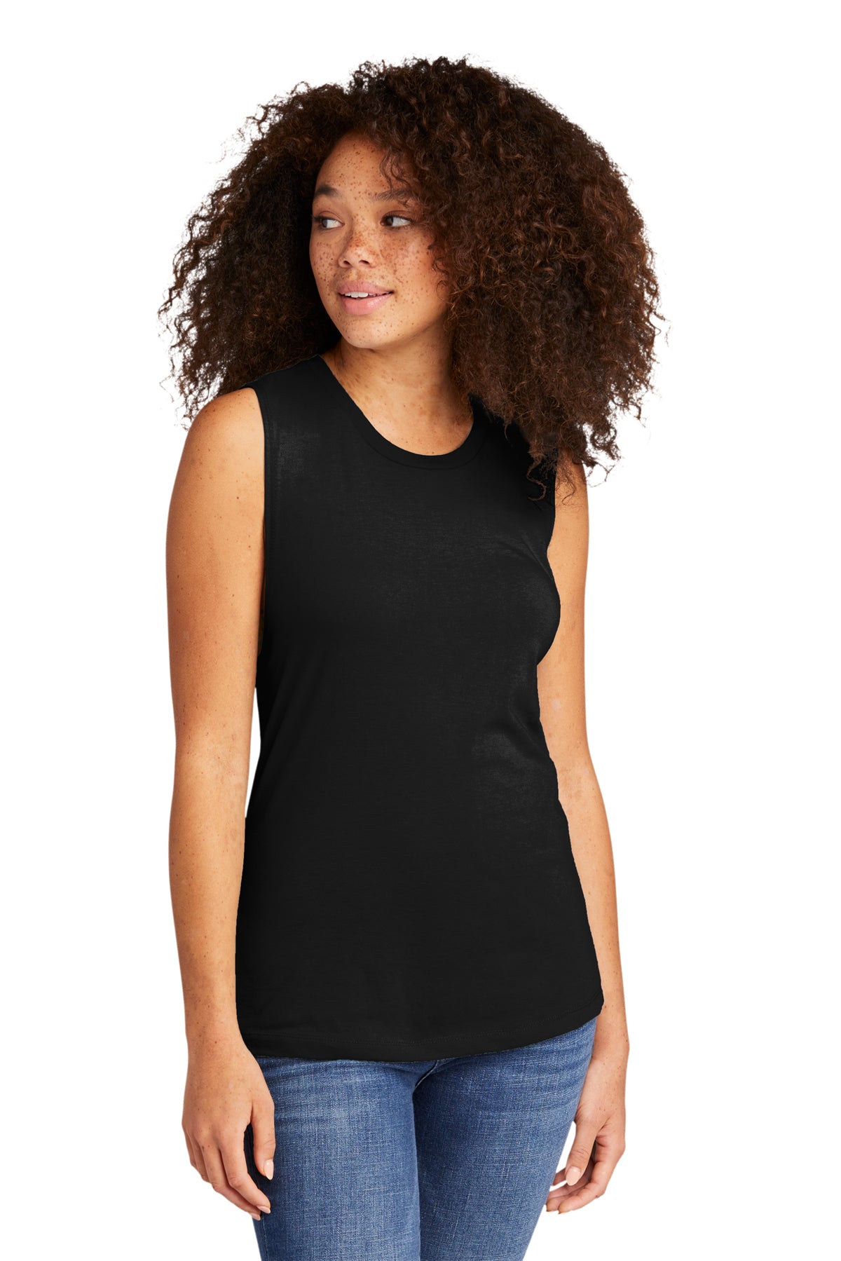 Relentlessly Optimistic "Martin" Ladies Muscle tank