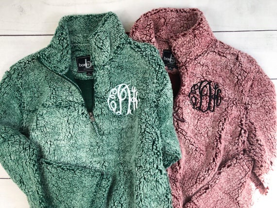 Monogrammed Sherpas (Gallery)