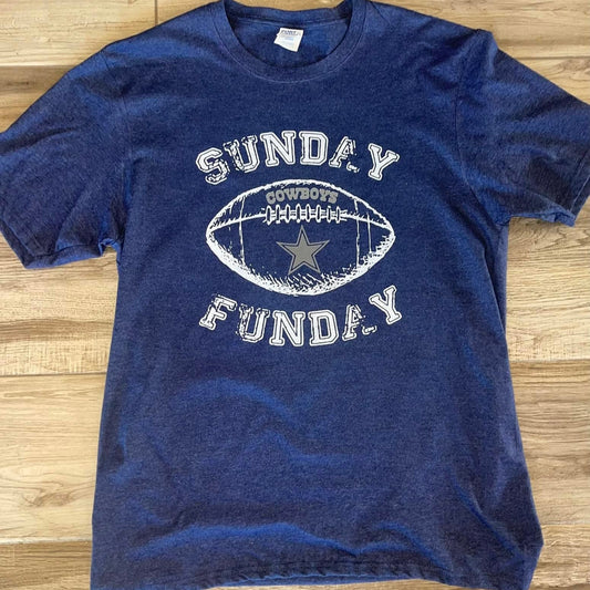 Sunday Funday Cowboys Shirt