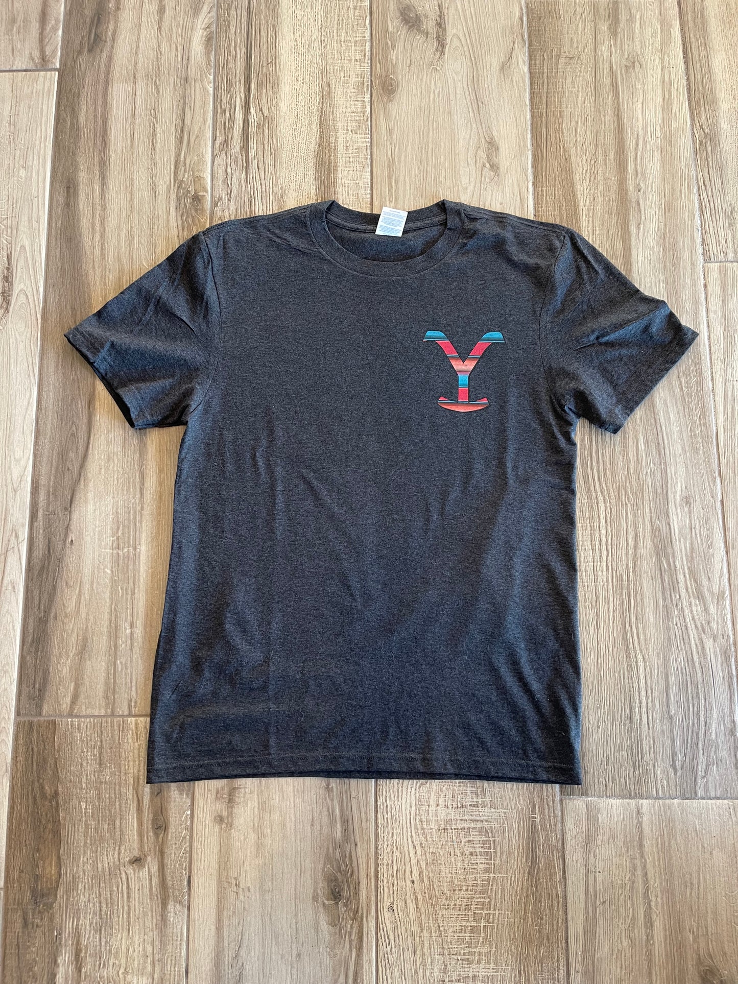 Yellowstone "Y" chest logo T-shirt (with back design)