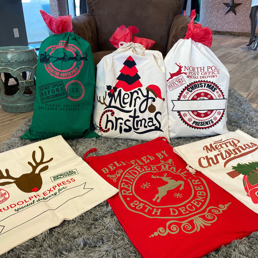 Christmas Santa Sacks