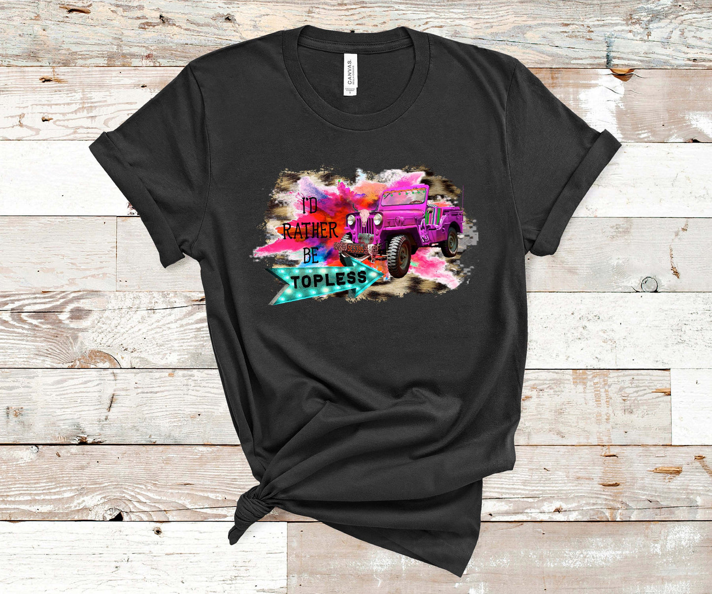 Topless Jeep T-Shirt